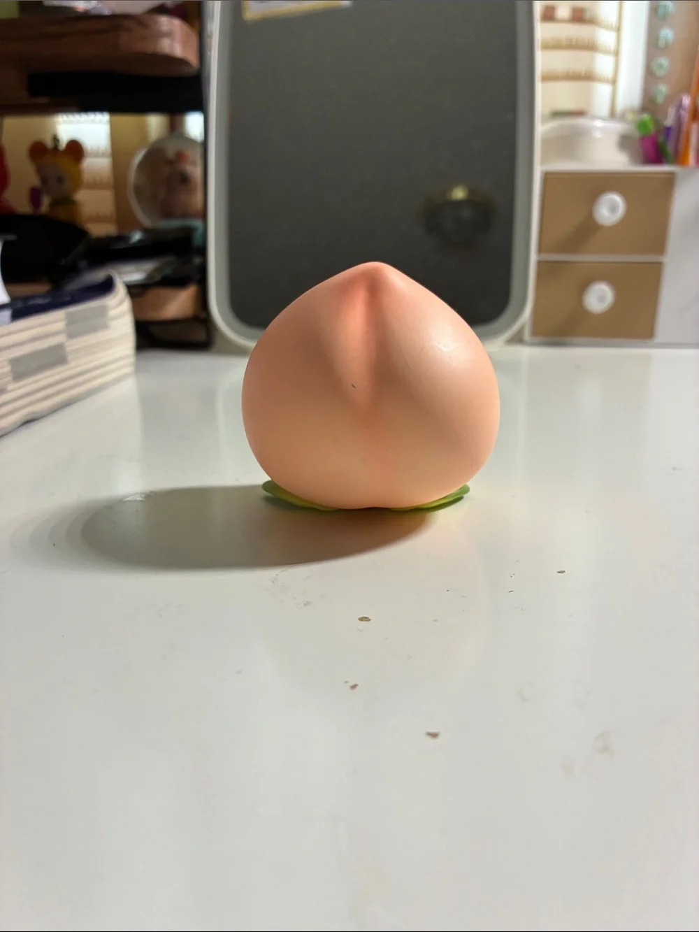 cute peach figure